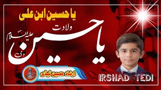 Qasida Salam Ya Hussain Sarkar Di Amad  Irshad Hussain Tedi  Mehfal Program irshadhussaintedi [upl. by Slemmer737]