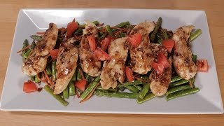 Balsamic Chicken and Vegetables [upl. by Idihc861]