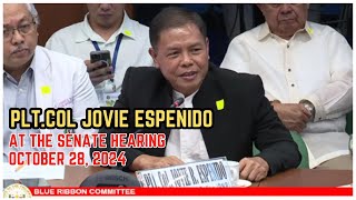 PLt Col J Espenido at the Sente hearing October 282024 [upl. by Salis505]