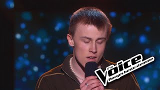 Isak Øvrevold  Break My Heart Again FINNEAS  Blind auditions  The Voice Norway 2023 [upl. by Arsi]