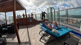 Arriving to Nassau Bahamas Cruise Port and walking in Nassau [upl. by Call]