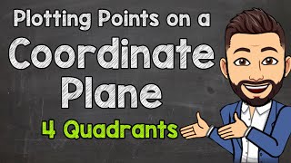 Plotting Points on a Coordinate Plane  All 4 Quadrants [upl. by Anelav]