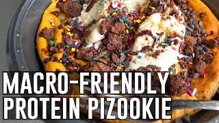 Delicious Protein Pizookie Recipe  Over 70g Protein amp MacroFriendly [upl. by Htrow]