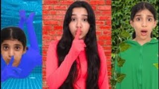 Red Green Blue Color Challenge With Shafa Soso And Ghazal  Shafa Show Urdu  SUBSCRIBE [upl. by Hyams707]