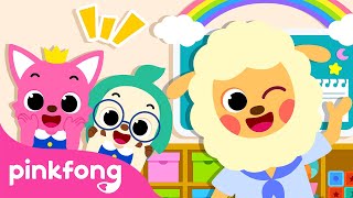 Hello and Goodbye Everyone  Say Hello and Good Bye  Song for Preschool Kids  Pinkfong [upl. by Areema]