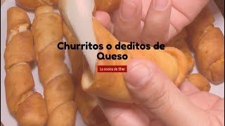 COMO hacer CHURRITOS O DEDITOS de QUESO [upl. by Lombardi]