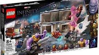 Six new LEGO Marvel Infinity Saga sets Official pics amp thoughts [upl. by Darraj]