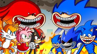 SHIN SONIC WAR Cartoon Animation [upl. by Nagem]