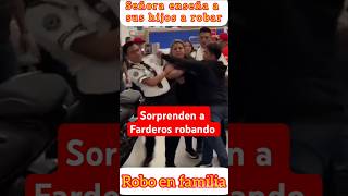 Robo en Familia en Supermercado [upl. by Erna]