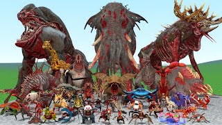 I FOUND ALL OLD VS NEW MUTATED ANIMALS ZOOCHOSIS amp ZOONOMALY amp DEEPSEA MONSTER Garrys Mod [upl. by Lea]