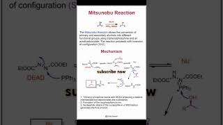 mitsunobu reaction by suraj surajtips701 for PGT neet  IIT JEE  viral  education CSIR NET [upl. by Moriah132]