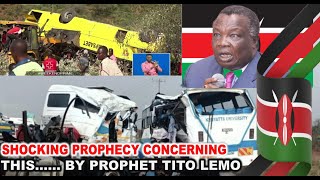 SHOCKING PROPHECY CONCERNING THISBY PROPHET TITO LEMO [upl. by Saudra]