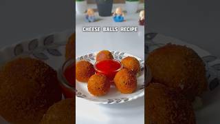 Cheese Balls Recipe shorts cheese snacks recipe [upl. by Jaal362]