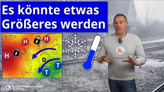 Großräumige Umstellung der Wetterlage  Winterwetter für alle möglich [upl. by Turrell]