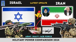 Israel vs Iran Military Power 2024  Iran vs Israel [upl. by Enahpets]