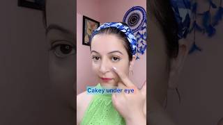 Under eye creasing makeup makeuptutorial eyemakeup makeuphacks shortsaday ashortaday ytshorts [upl. by Sully]