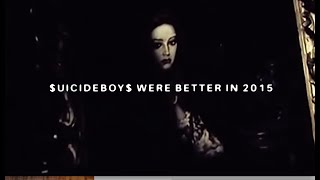 UICIDEBOY  UICIDEBOY WERE BETTER IN 2015 Lyric Video [upl. by Blackwell]