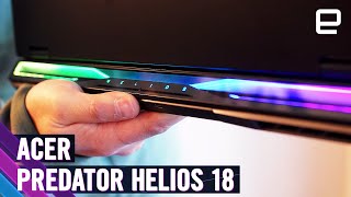 Acer Predator Helios 18 handson at CES 2024 [upl. by Schreibe]