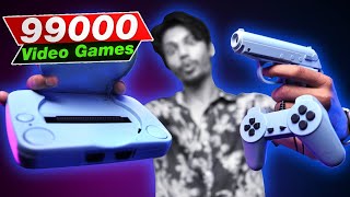 Best Video Game In Just 1000 Rupees  99000 in 1 Video Games 2 Players with 2 Joysticks And 1 Gun [upl. by Enelrae669]