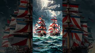 The Battle of Trafalgar history historyfacts british nelson facts napoleon epichistory [upl. by Anelac]