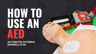 Learn Basic First Aid How to Use an AED  StepbyStep Guide [upl. by Ecirehs997]