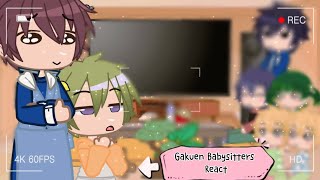 Gakuen Babysitters React💗 I’m back and alive👁🧍🏻Short🥲 [upl. by Yerocal]