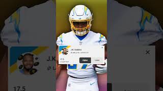 Monday Night Football Chargers vs Cardinals nfl football playerprops chargers cardinals [upl. by Ekez591]