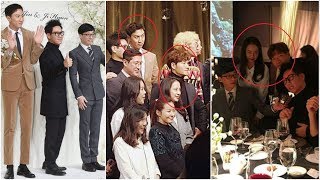 Running Man Funny at Ryu Hyun Jin Wedding Song Ji Hyo And Kim Jong Kook Stick Together [upl. by Constance]