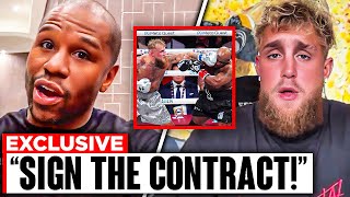 Floyd Mayweather CALLS OUT Jake Paul After Mike Tyson Fight [upl. by Haras]