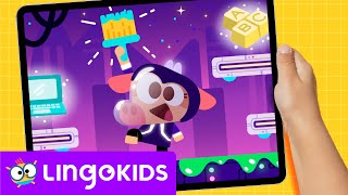 RACE GAME 💻🏃 Collect the Tech Items  Lingokids Games for Kids [upl. by Siloum]