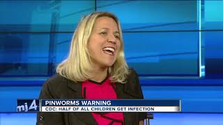 CDC half of all children get pinworm infection [upl. by Stedmann607]