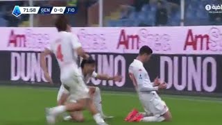 Gosens Goal Today  Genoa Vs Fiorentina 01 All Goals Results amp Extended Highlights 2024 [upl. by Angelis]