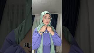 hijabtoturial keşfet hijabstyle indonesia meritaburrniku alhamdulillah [upl. by Ahteral]