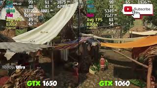 RTX 3050 vs GTX 1650 Test in 8 Jogos – Vale a Pena [upl. by Lamond]