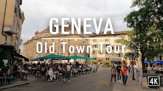 GENEVA 4K 🇨🇭 Geneva city walk vieille ville geneve [upl. by Ananna]