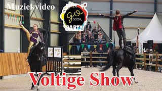 VOLTIGE SHOW op de GO SOCIAL PARTY 2023  Muziekvideo  Dwallys Horses [upl. by Treblah976]