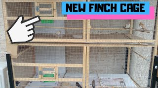 New Finch Cage Built [upl. by Haianeb]