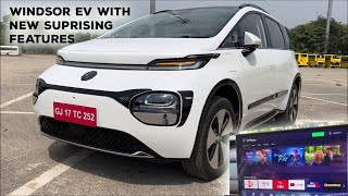 MG Windsor EV Essence ₹15 lakh  Reallife review [upl. by Ahcsrop566]