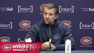 Marc Bergevin on the Canadiens start to the season  Press Conference [upl. by Osgood857]