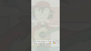 carryminati Charas ganja mere ko pyara animation cartoon short video rapmusic viralvideo [upl. by Kanya160]