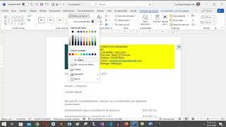 ¿Cómo realizar una carta modelo membrete y combinación de correspondencia en Word [upl. by Lamson134]