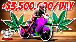 Gta 5 Online How to Make 35 Million Daily Biker Business Money Guide [upl. by Iarised]