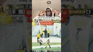 This guy is crazy 😭😭😭  Brit Blind Reacts To Antonio Brown Best Highlights And Moments fyp nfl [upl. by Romano]