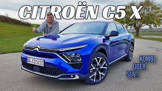 2023 Citroen C5 X Ein Geheimtipp  Review Fahrbericht Test [upl. by Aonian]