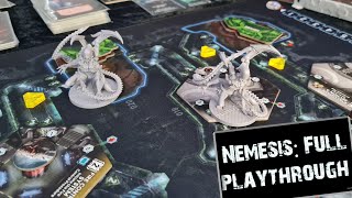 Nemesis board game full playthrough [upl. by Elicia]