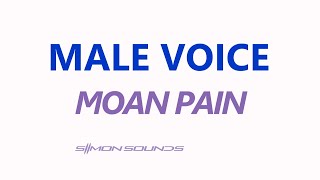 Male Voice  Moan Pain  Sound Effect SFX [upl. by Khudari245]