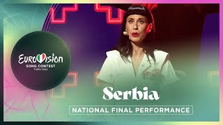 Konstrakta  In Corpore Sano  Serbia 🇷🇸  National Final Performance  Eurovision 2022 [upl. by Larianna]