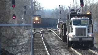 Heavy Coal Train in West Virginia [upl. by Enneire677]