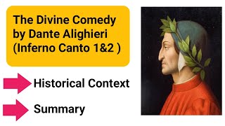 The Divine Comedy by Dante Alighieri Inferno canto 1 and 2 [upl. by Swithin187]