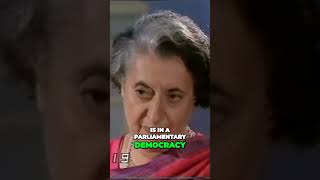 Indira Gandhi  Indira Gandhi Speech  Indira Gandhi Interview  Can Judges Override Parliament [upl. by Jemima]